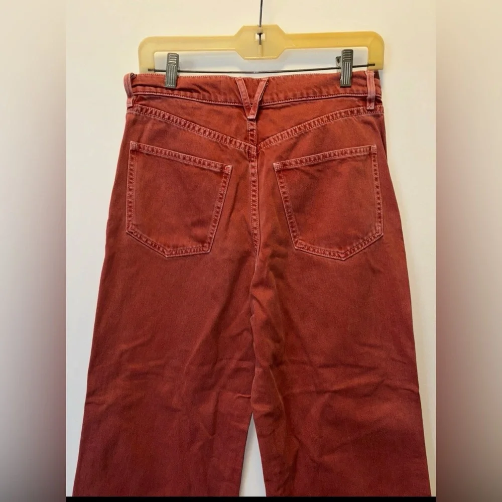 Veronica Beard Taylor Cropped Wide-Leg Jean 28 - Picture 5 of 13